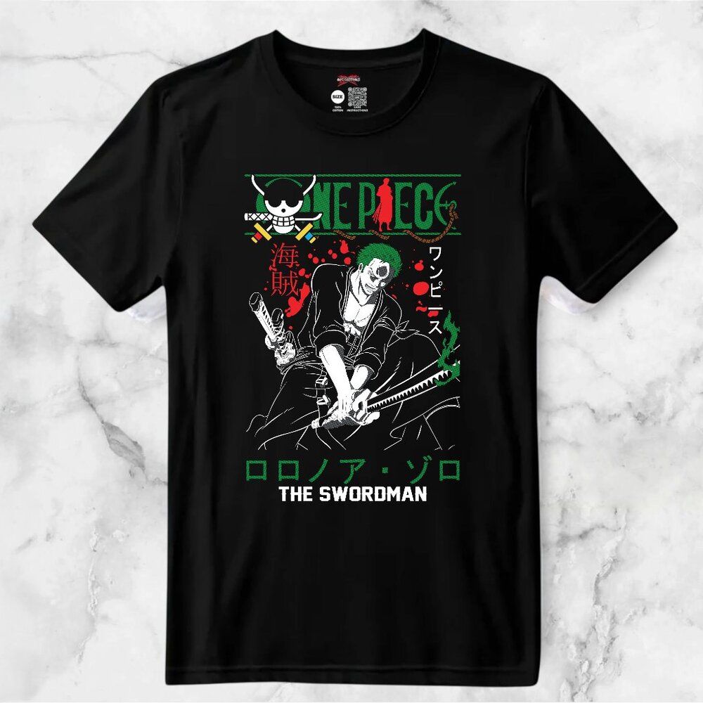 Zoro (One Piece) Anime Custom T-shirt